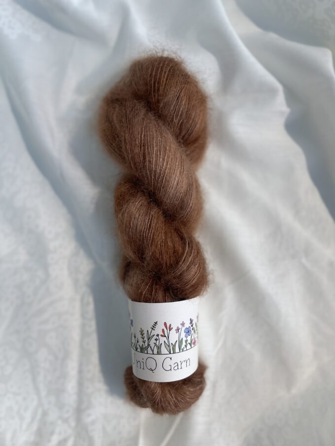 UNIQ Garn silk mohair - Kobberbrun - Bilde 2