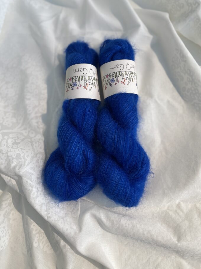 UNIQ Garn silk mohair - Kobolt