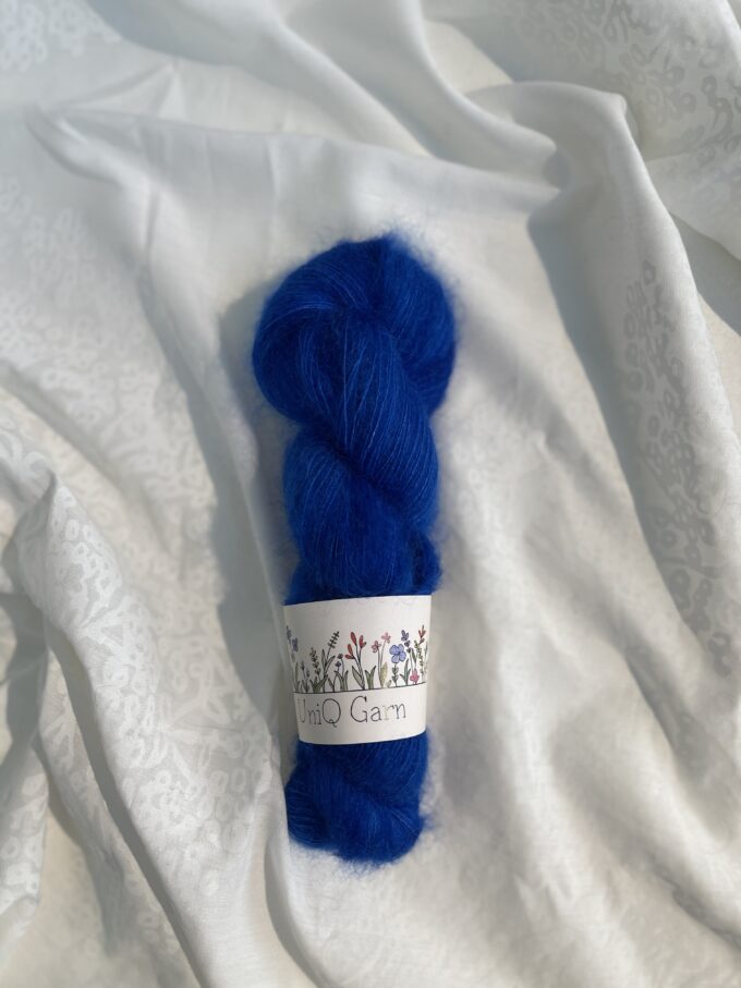 UNIQ Garn silk mohair - Kobolt - Bilde 2