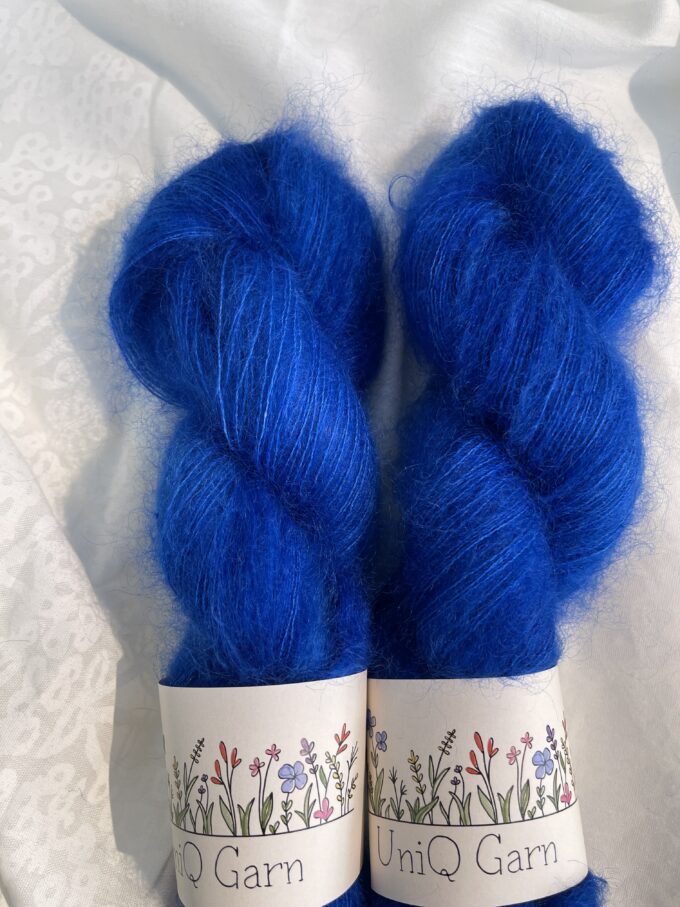 UNIQ Garn silk mohair - Kobolt - Bilde 3