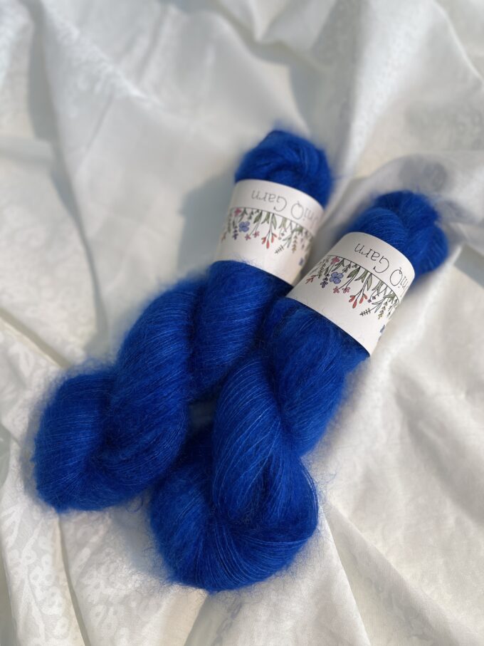 UNIQ Garn silk mohair - Kobolt - Bilde 4
