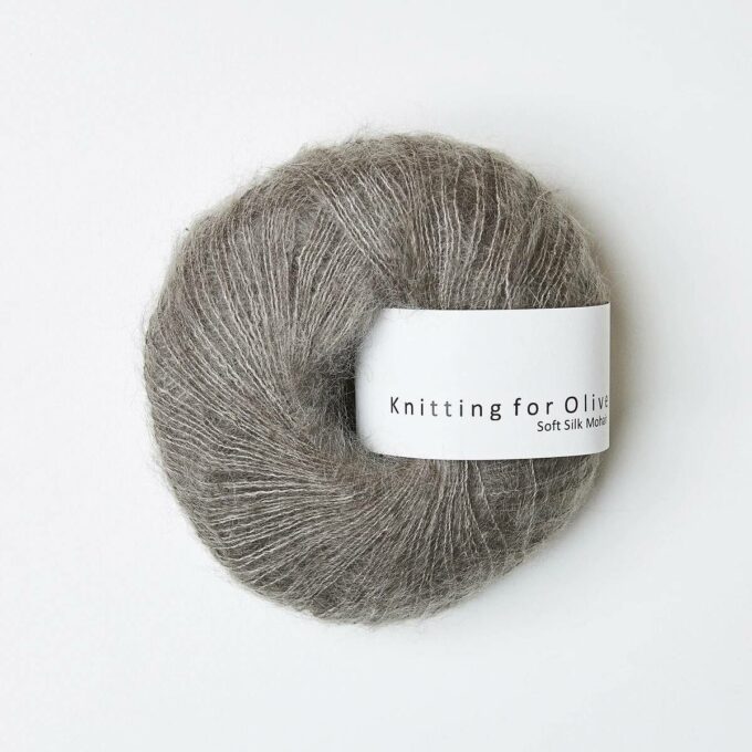 Knitting for Olive Soft Silk Mohair - Støvet Elg