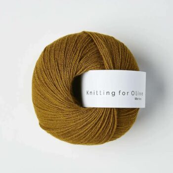 Knitting for Olive Merino Mørk okker