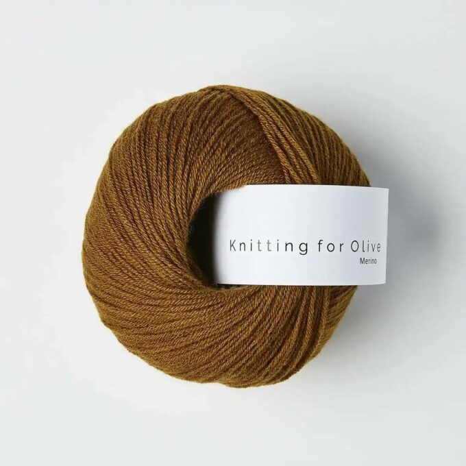 Knitting for Olive Merino Okkerbrun