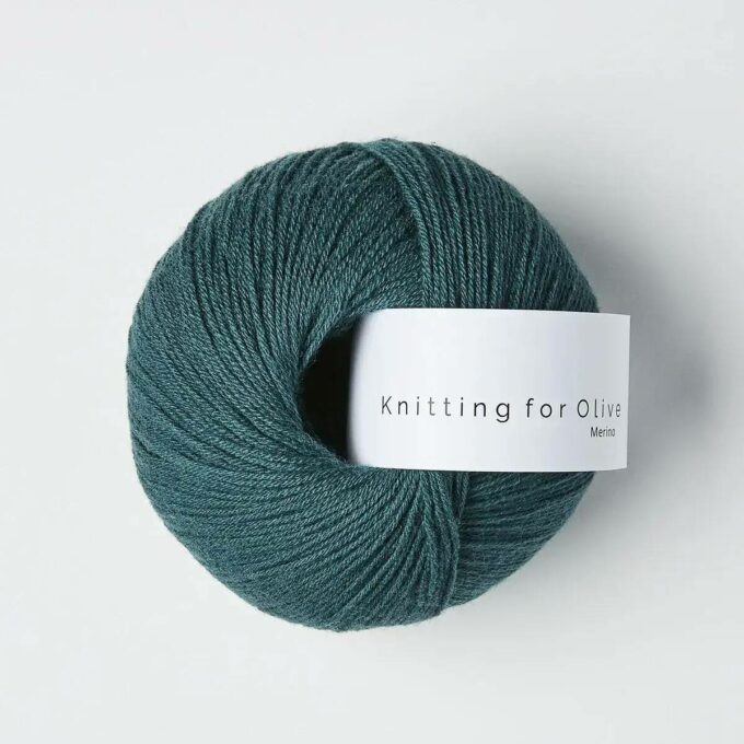 Knitting for Olive Merino Petroliumsgrøn