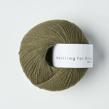 Knitting for Olive Merino Støvet Oliven