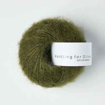 Knitting for Olive Soft Silk Mohair - Skifergrøn