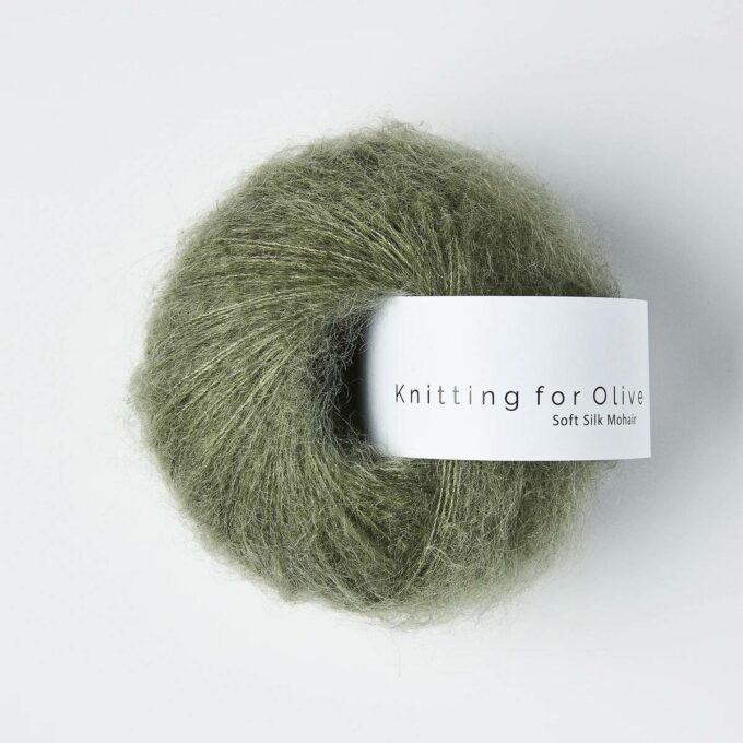 Knitting for Olive Soft Silk Mohair - Støver søgrøn