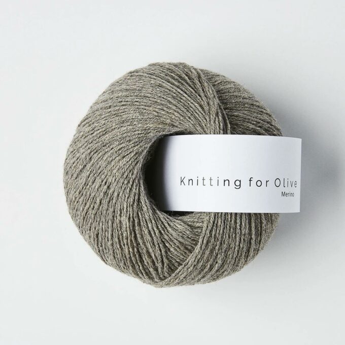 Knitting for Olive Merino Støvet Elg