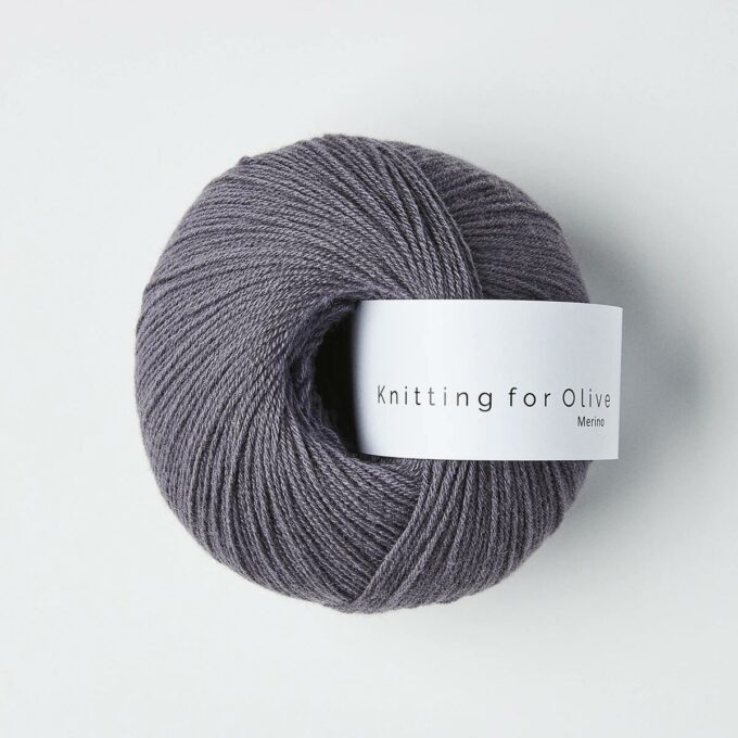 Knitting for Olive Merino Støvet Viol