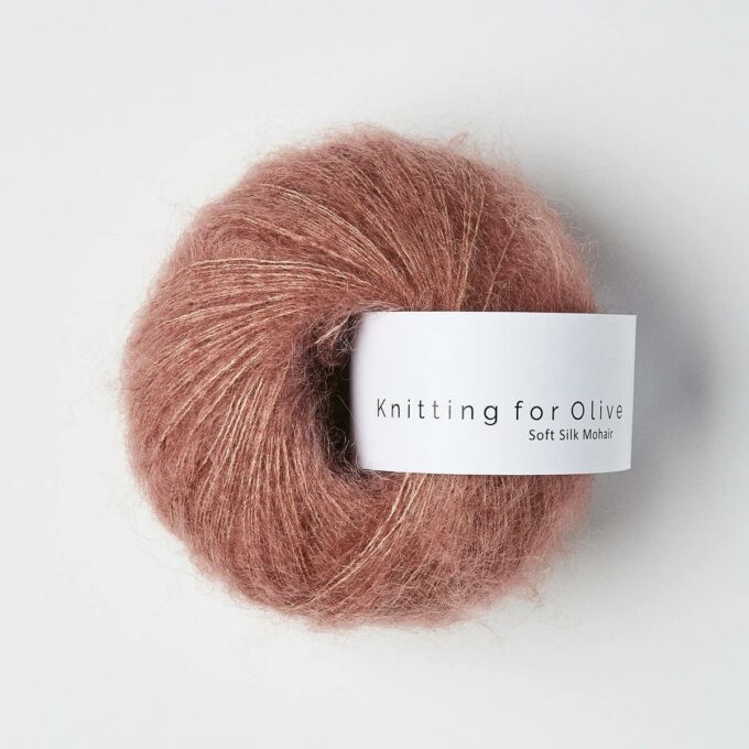 Knitting for Olive Soft Silk Mohair Blommerosa