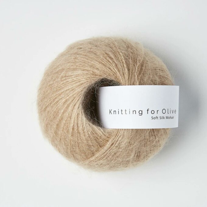 Knitting for Olive Soft Silk Mohair Champignonrosa
