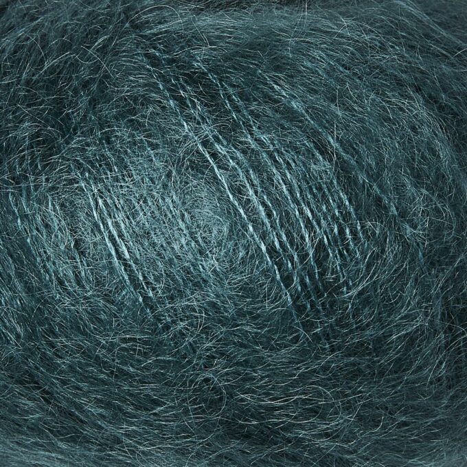 Knitting for Olive Soft Silk Mohair Petroleumsgrøn
