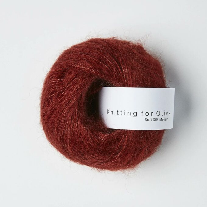 Knitting for Olive Soft Silk Mohair Vinrød