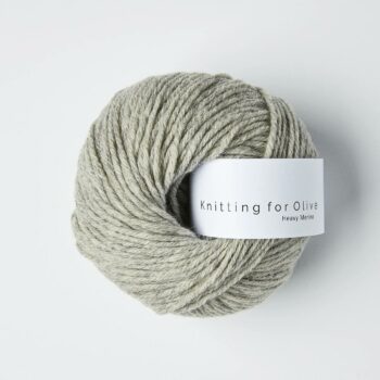 Knitting for Olive Heavy Merino Perlegrå