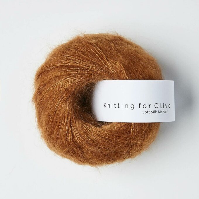 Knitting for Olive Soft Silk Mohair Kobber