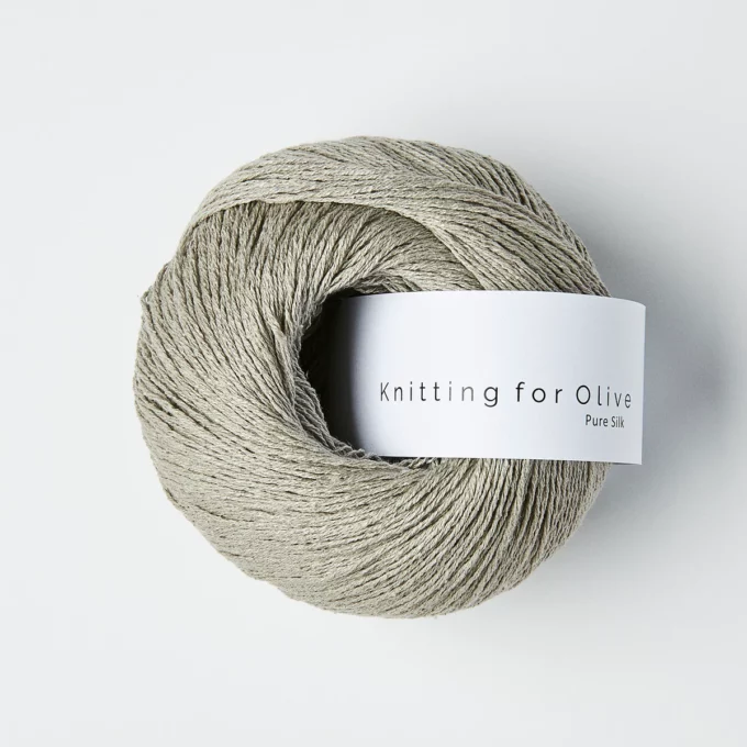 Knitting for Olive Pure Silk Lammeøre