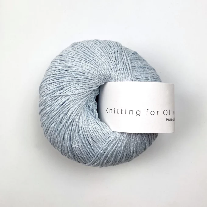 Knitting for Olive Pure Silk - Isblå