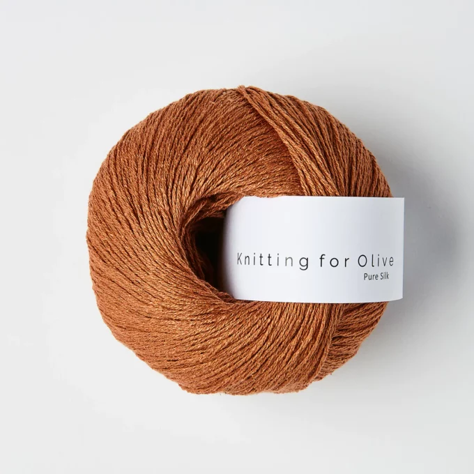 Knitting for Olive Pure Silk Kobber