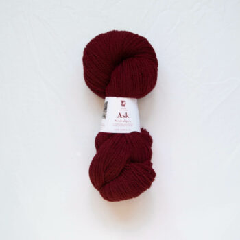 Hillesvåg Ask - mørk burgunder