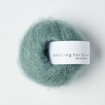 Knitting for Olive Soft Silk Mohair - Støvet Aqua