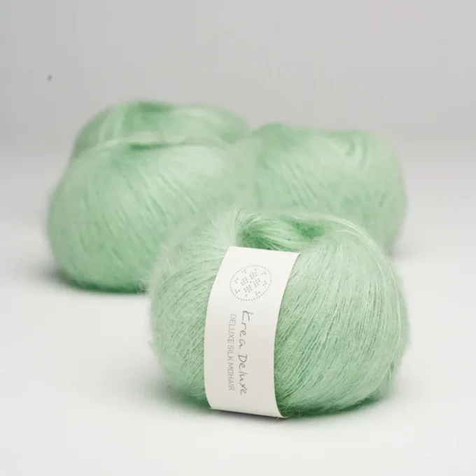 Krea Deluxe Silk Mohair - 31 sorbetgrøn