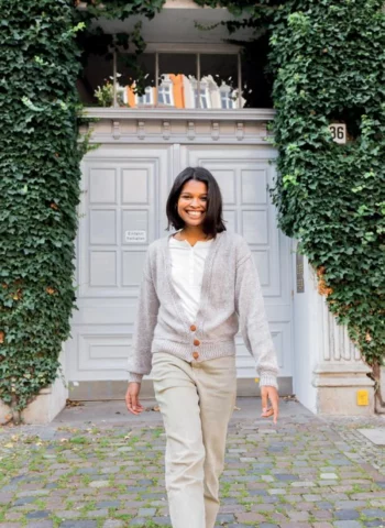 Cigar Cardigan (engelsk oppskrift)