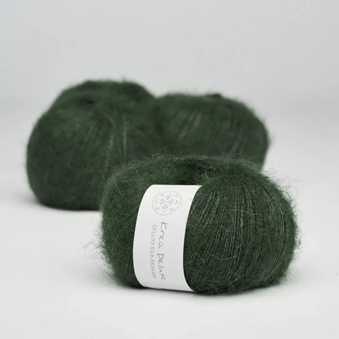 Krea Deluxe Silk Mohair - 36 Mørkegrøn