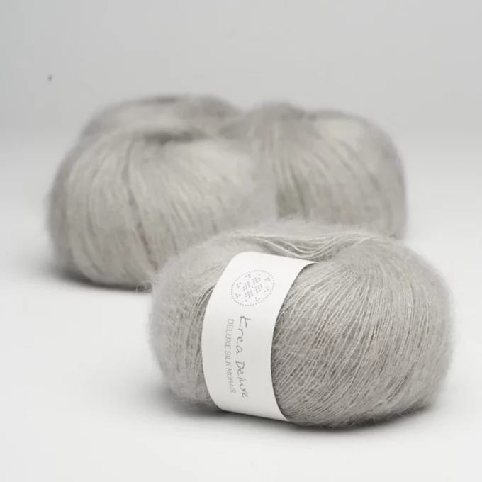 Krea Deluxe Silk Mohair - 51 Lys grå