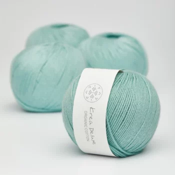 Krea Deluxe Organic Cotton - 33 mørk mintgrøn