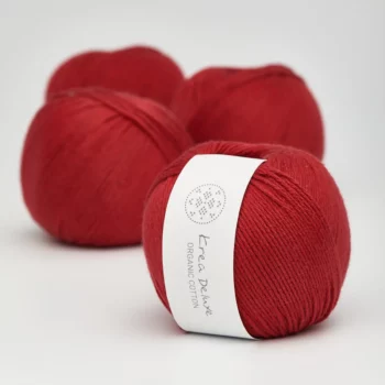 Krea Deluxe Organic Cotton - 35 rød