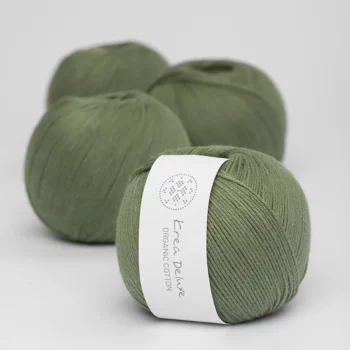 Krea Deluxe Organic Cotton - 42 mosgrøn