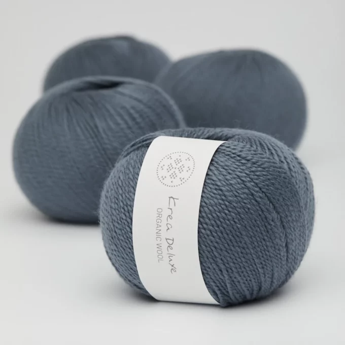 Krea Deluxe Organic Wool 1 - 26 Mørkeblå