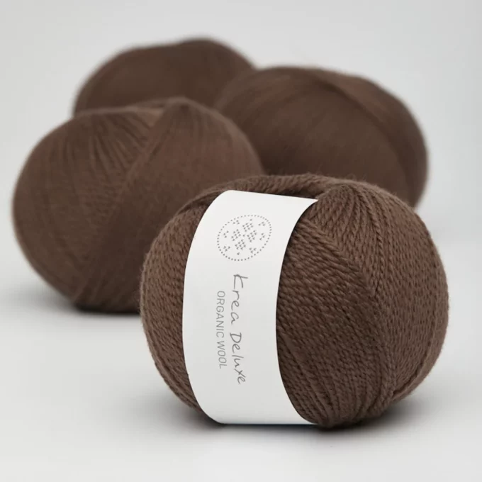 Krea Deluxe Organic Wool 1 - 29 Brun