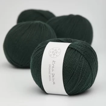 Krea Deluxe Organic Wool 1 - 45 Flaskegrøn