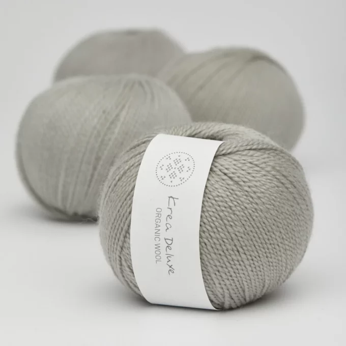 Krea Deluxe Organic Wool 1 - 51 Lys grå