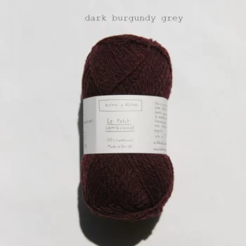 B&B Le Petit Dark Burgundy Grey