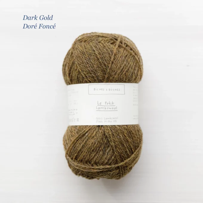 B&B Le Petit Lambwool Dark Gold