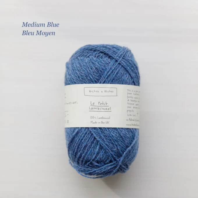 B&B Le Petit Lambwool Medium Blue