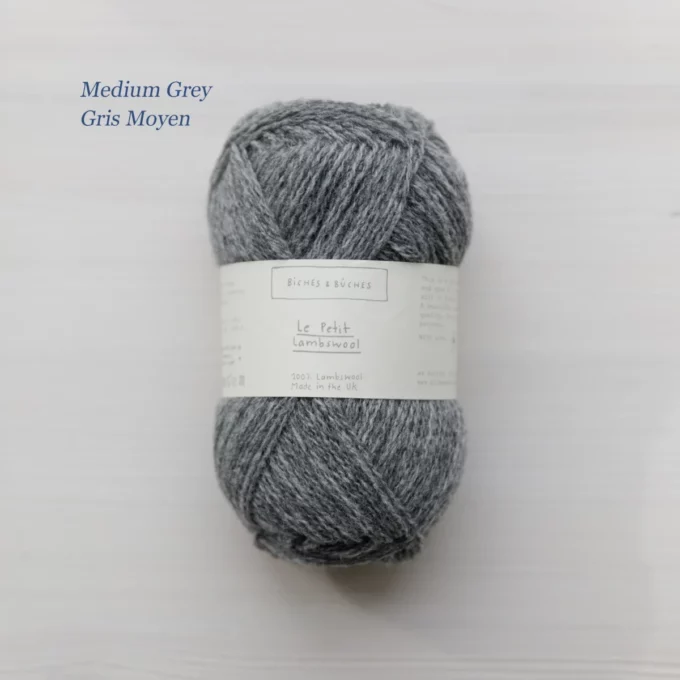 B&B Le Petit Lambwool Medium Grey