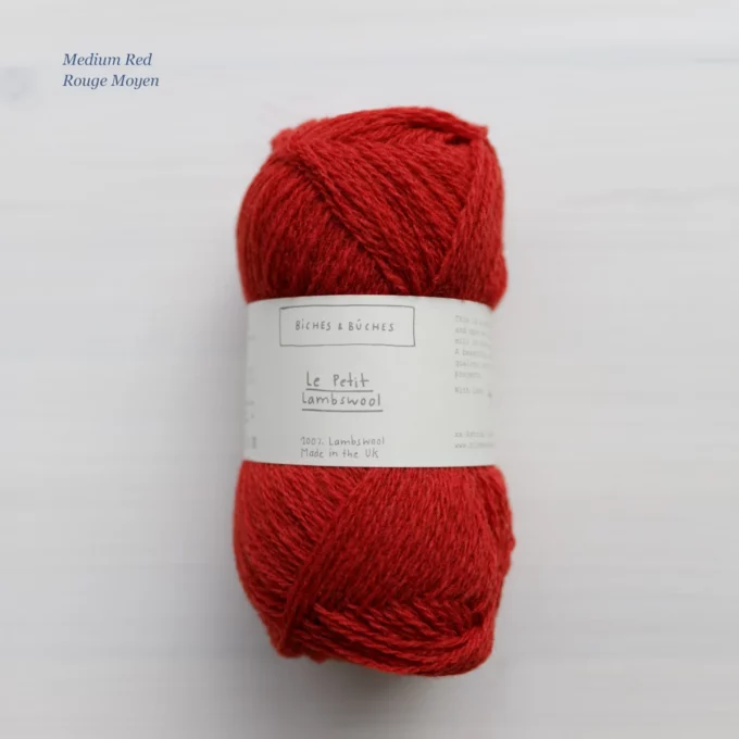 B&B Le Petit Lambwool Medium Red