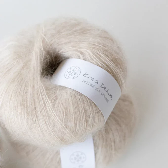 Krea Deluxe Silk Mohair - 60 Lys Sand